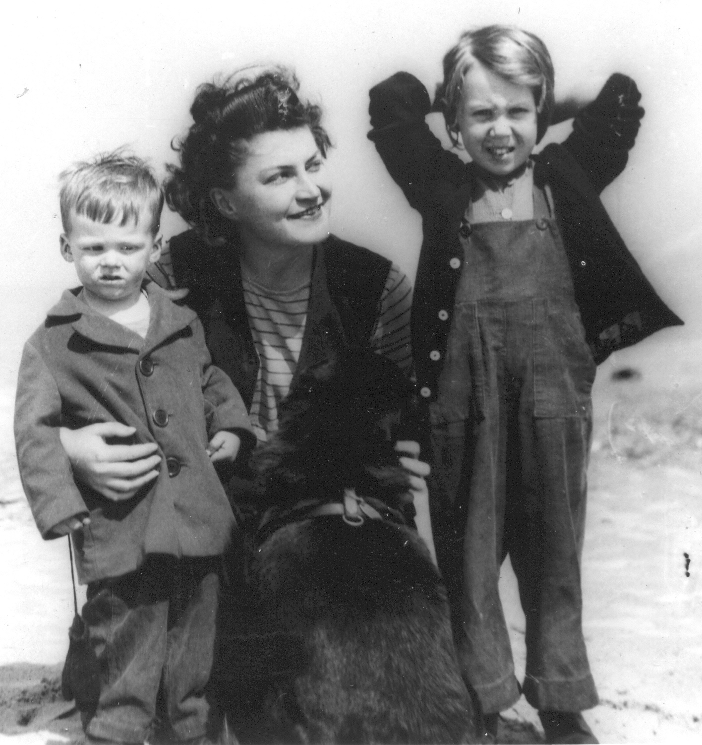Mary Sherman with the Author 1946